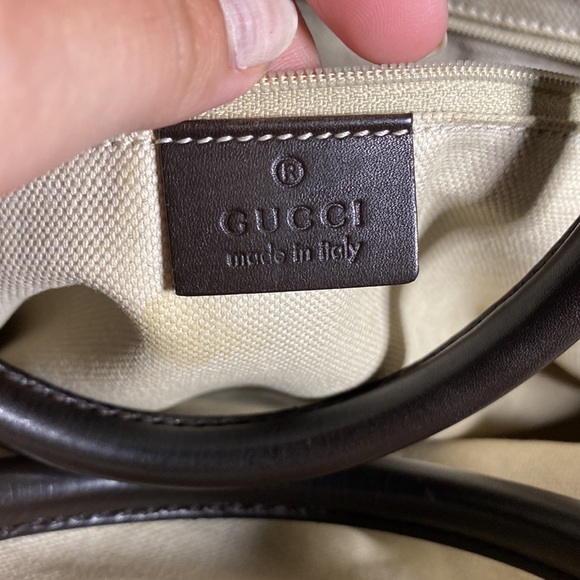 GUCCI SUKEY TOTE. ORIGINAL CLASSIC GG CANVAS *LIKE NEW* - Picture 7 of 8